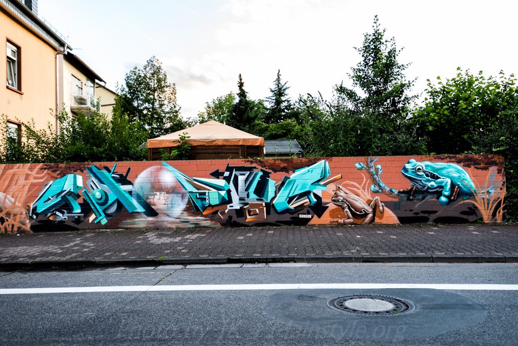 Graffiti Wall Honsar & Shogun 2016 Frankfurt 2016 
