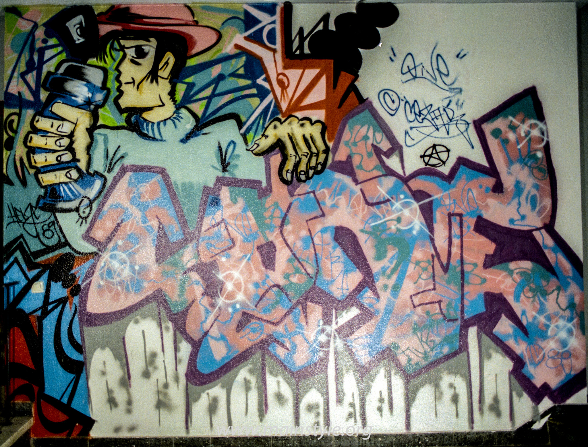 Graffiti_Frankfurt_JUZ Gallus 1989 (3 von 3)